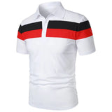 Summer Luxury Polo Shirt Mens Polo Large T Shirts Stritching Shorts Sleeve Turn-down Collar Business Tee Shirt Sweatwear 6XL