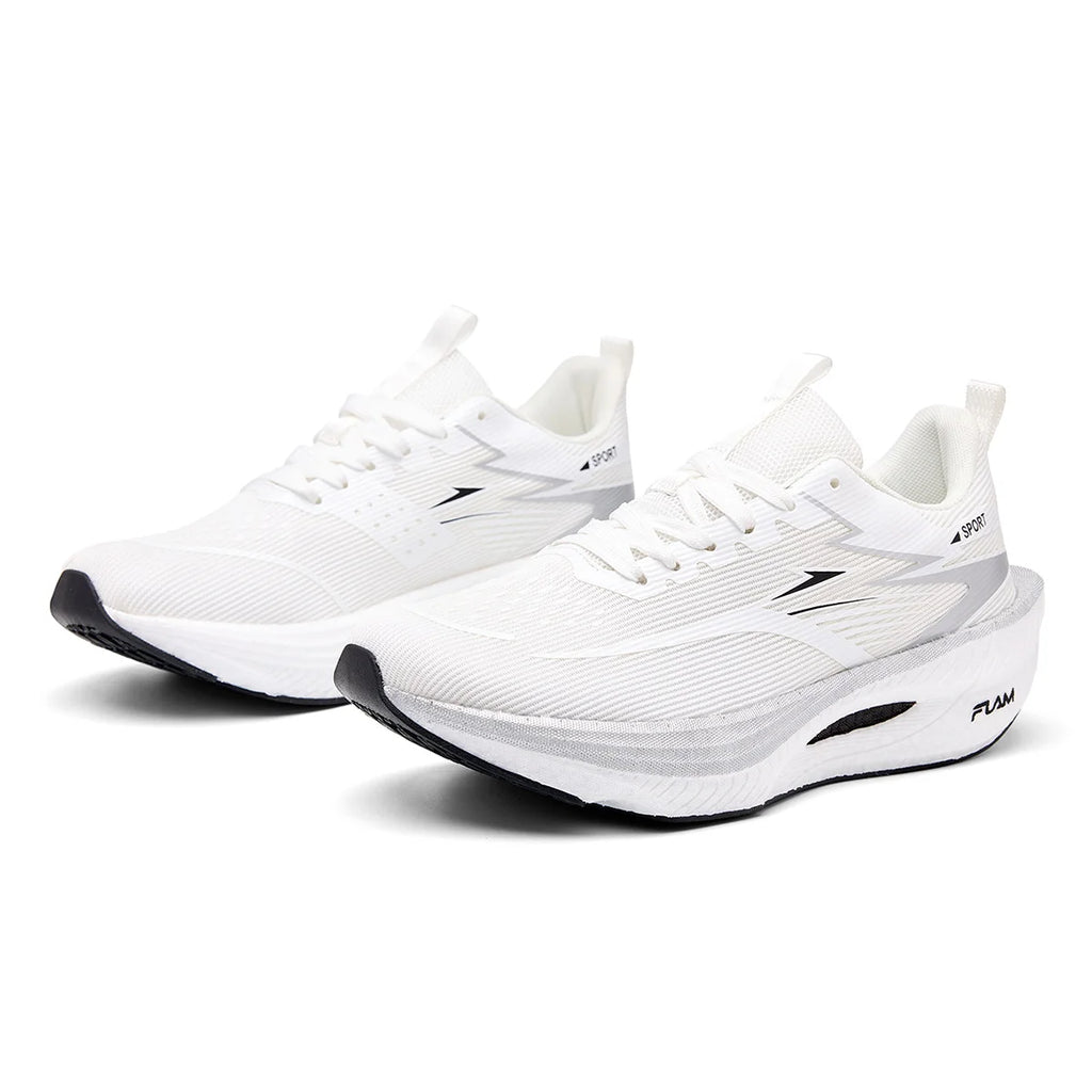 Noxwear - Men Sports Running Shoes Casual Marathon Breathable Lightweight Women's Comfortable Athletic Nonskid Walking Sneakers Outdoors