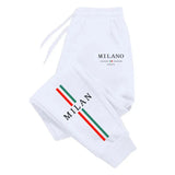 Noxwear - Hot Sale Milan City Printed Jogger Pants High Quality Men's Autumn Winter Casual Sports Sweatpants Outdoor Running Wear