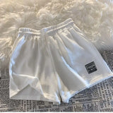Noxwear - 2025 Summer New Women Waffle Comfortable Leisure Sports Shorts Loose Outdoor Cycling Camping Hiking Mountaineering Shorts