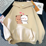 Noxwear - 2025 Spring and Autumn New Fabric and Dudu Anime Cute Hoodie Spring and Autumn Couple Casual Long Sleeve Hoodie