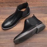 Noxwear - 2026 Men Chelsea Boots Ankle Boots For Men Retro Comfortable Brand Retro Fashion