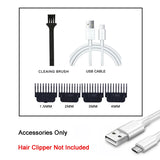 Noxwear - T9 Professional Hair Clipper/Accessories for Men | USB Fast Charging | Beard/Body/Hair Trimmer | Precision Electric Shaver
