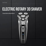 Noxwear - ENCHEN Blackstone Electrical Rotary Shaver for Men 3D Floating Blade Washable Type-C USB Rechargeable Shaving Beard Machine