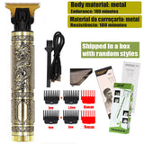 Noxwear - T9 Hair Clipper Repair Beard Shaving Body Hair Trimmer Clippers Electric Machine Men Haircut Machine 0mm Barber Shaver