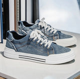 Noxwear - 2026 Trend Men's Casual Canvas Shoes Flats Shoe Hot Korean Style Men Board Shoes Lightweight  Breathable Walking Footwear Hombre