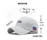 Noxwear-FS Summer Black White American Flag Baseball Caps For Men Brand Women Hat Cotton Trucker Hats Street Hip Hop Cap Bone Feminino