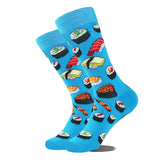 Noxwear - Cotton Happy Funny Socks Men Alien Planet Shark Crazy Design Sokken Unisex Novelty Dinosaur Crew Skateboard Calcetines Hombre