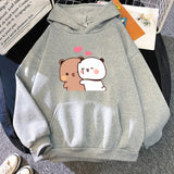 Noxwear - 2025 Spring and Autumn New Fabric and Dudu Anime Cute Hoodie Spring and Autumn Couple Casual Long Sleeve Hoodie