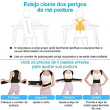 Noxwear - Achieve Posture with Adjustable, Breathable Polyester Posture Corrector
