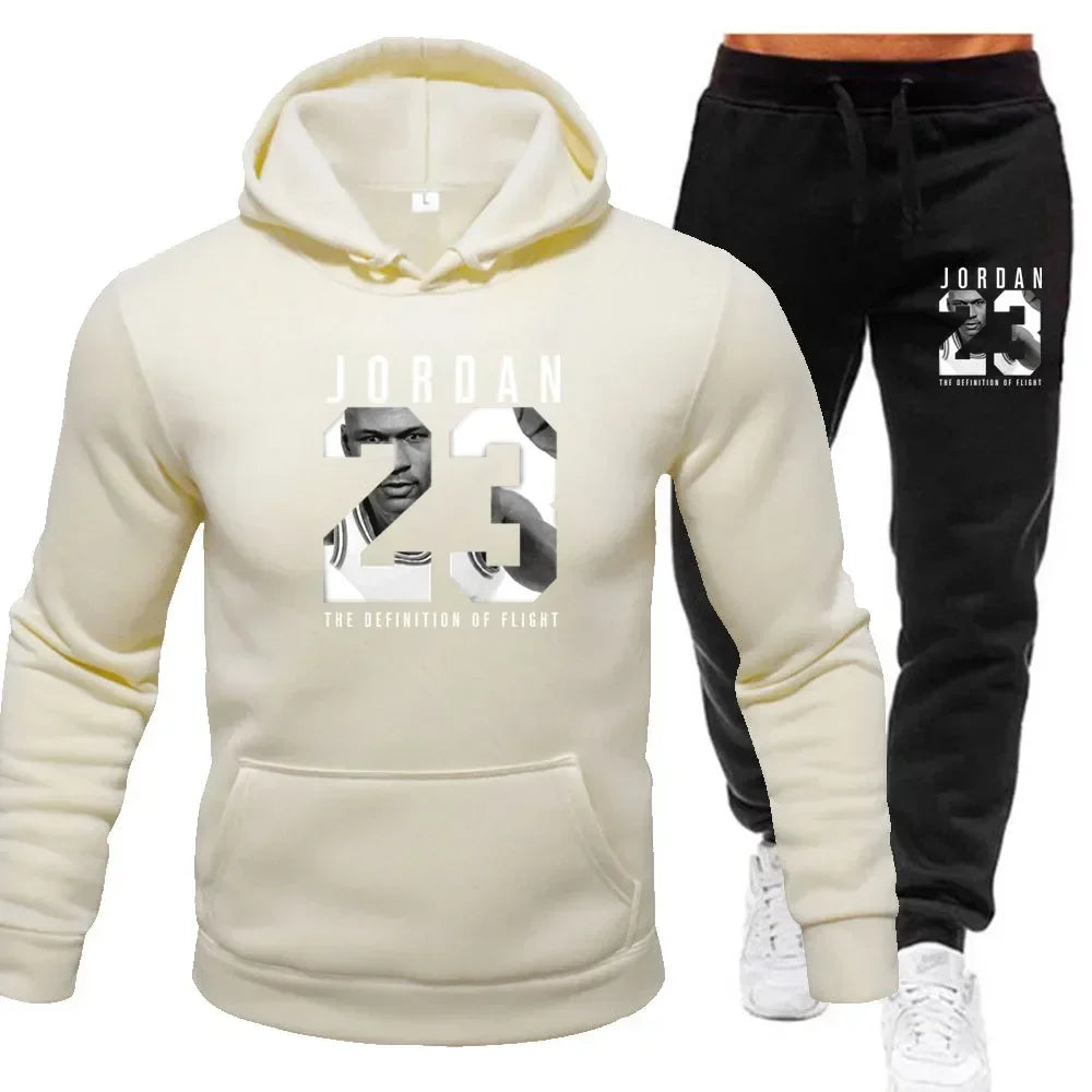 Noxwear-The sweatshirt hoodie is a men's set for Spring 2025 and a women's set for women's sportswear featuring a hoodie and sweatpants