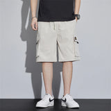 Noxwear - Summer Men's Cargo Shorts Casual Baggy Multi-Pockets Streetwear Shorts Male Fashion Loose Overalls Shorts Male Plus Size
