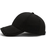 Noxwear-Dry Quickly Sun Cap Woman Outdoors Casual Sport Hat Men Big Size Baseball Cap 60-65cm Adjustable Sun Visor Cap Peaked Cap