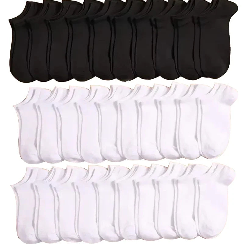 Noxwear - Breathable Anti-Odor Ankle Socks – 5/10/20/30 Pack