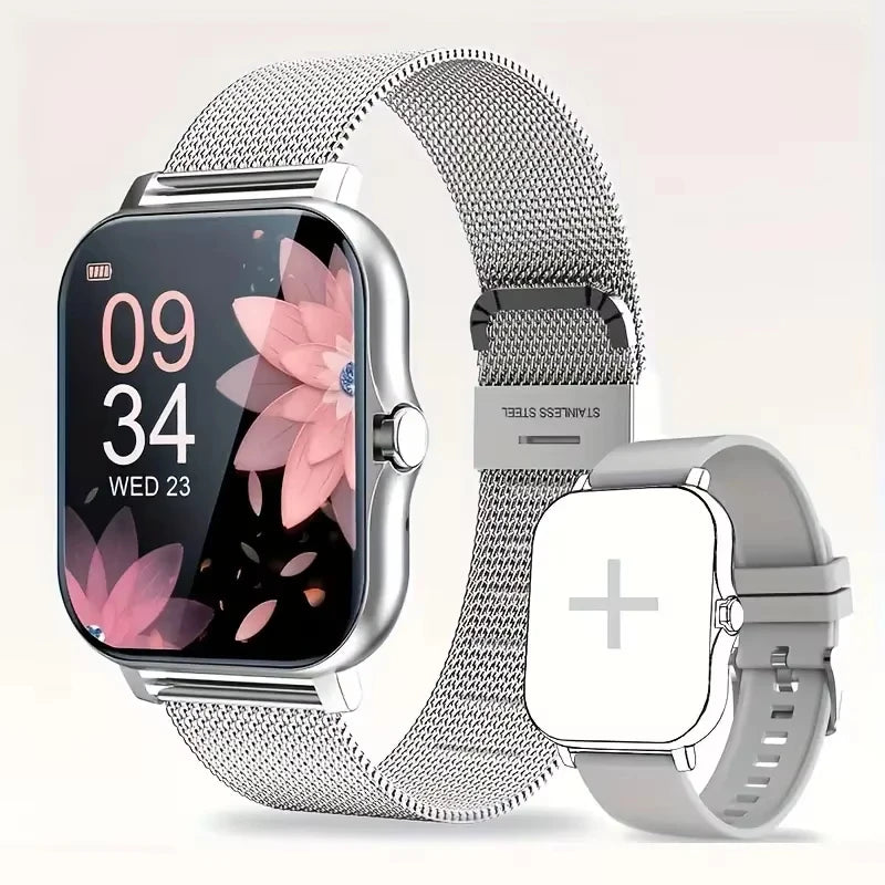 Noxwear - KESHUYOU New Bluetooth Call Smart Watch Information Push Men Women Health Monitoring Watch Pedometer Smart Watch For Android IOS