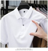 Noxwear - Men's 100% Cotton Polo Shirt - Summer Casual Breathable Tee,19 Colors,Ideal for Golf and Sports,Business Casual,Silk-Like Finish