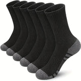 Noxwear - 10/5/3pairs Breathable Con Sports Stockings Men Bamboo Fiber Autumn and Winter Men Socks Sweat Absorption Deodorant.