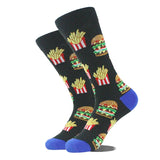 Noxwear - Cotton Happy Funny Socks Men Alien Planet Shark Crazy Design Sokken Unisex Novelty Dinosaur Crew Skateboard Calcetines Hombre