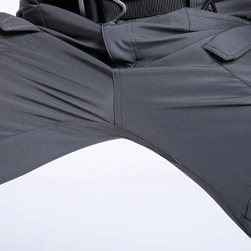 Noxwear - Men's Winter Pants Water Resistant Fleece Lined Snowboard Ski Softshell Tactical Pants with Multi-Pockets Outdoor Work Pants