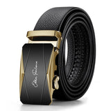 Noxwear - OYIFAN Men Belt Genuine Leather Belt for men Automatic belts Adjustable waistband Business belts 허리띠