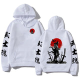 Noxwear-Japanese Anime Demon Slayer Hoodies for Men Akaza Manga Graphic Streetwear Pullover Hoody Long Sleeve Fleece Hooded Sweatshirt