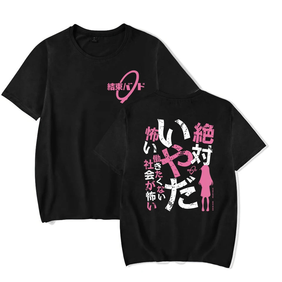 Noxwear - Classic Special TShirt Bocchi the Rock Gotou Hitori Manga Shirt Anime Comfortable Hip Hop Graphic T Shirt Short Sleeve Tees