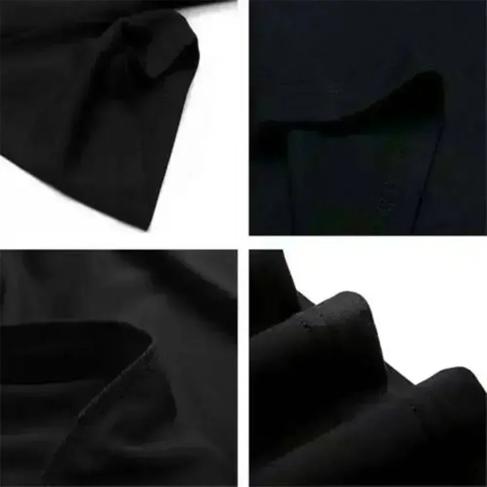 Noxwear - Men's and Women's Patterned Top Multi-purpose Loose T-shirt Pure Cotton 2025 Summer New Short Sleeved Sailor Collar Print