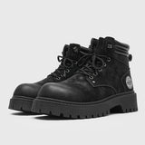 Noxwear - Handmade Men Boots Ankle Winter Leather Shoes Autumn Outdoor Hiking Boots Sneakers Hombres Botas High Top Footwear Anti Slip