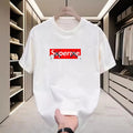 Noxwear - New Design Trendy Brand Loose Men's and Women's T-shirts Pure Cotton Sports Fashion Casual Sports Boys and Girls Tops