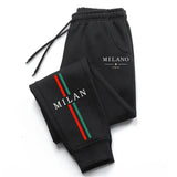 Noxwear - Hot Sale Milan City Printed Jogger Pants High Quality Men's Autumn Winter Casual Sports Sweatpants Outdoor Running Wear