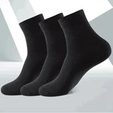 Noxwear - 10/5/3pairs Breathable Con Sports Stockings Men Bamboo Fiber Autumn and Winter Men Socks Sweat Absorption Deodorant.