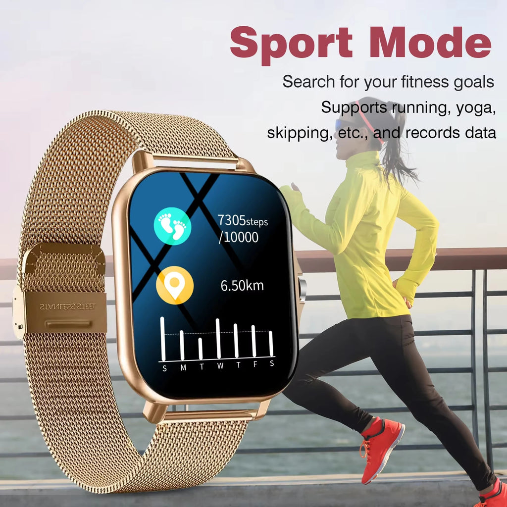 Noxwear - KESHUYOU New Bluetooth Call Smart Watch Information Push Men Women Health Monitoring Watch Pedometer Smart Watch For Android IOS
