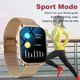 Noxwear - KESHUYOU New Bluetooth Call Smart Watch Information Push Men Women Health Monitoring Watch Pedometer Smart Watch For Android IOS