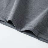 Noxwear - 2025 New Men's Business Casual Three Button V-neck Short Sleeved T-shirt Korean Style Summer Comfortable Versatile Top