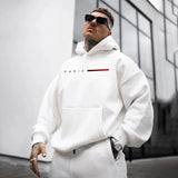 Noxwear - Paris Fashion Hoodies for Men All Season Daily Casual Sports Hooded Sweatshirts 2025 Male Home Outdoor Comfort Fashion Pullover