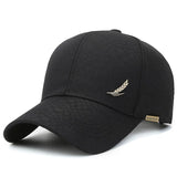 Noxwear-Men's breathable baseball cap, spring and summer fashionable baseball cap, wheat ear copper label outdoor casual baseball cap