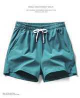 Gym Shorts Mens Sports Sweatpants Pockets Gym Casual Shorts Basic Lightweight Pants Running Jogging Beach Shorts Men Swimwear