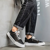 Noxwear - 2026 Trend Men's Casual Canvas Shoes Flats Shoe Hot Korean Style Men Board Shoes Lightweight  Breathable Walking Footwear Hombre