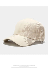 Noxwear - Chinese Style Dragon Pattern Baseball Hat For Men And Women, Versatile National Tide Cap, Hip Hop Hip Hop Skateboarding, Cool