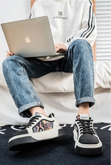 Noxwear - Men Casual Shoes 2025 New Spring Casual Sports Shoe Luxury Comfortable Trend Men's Board Shoes fashionble Sneaker Male Footwear
