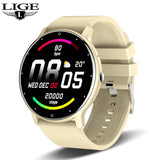 Noxwear - LIGE Smart Watch Women Men Full Touch Screen Bluetooth Call Smartwatch Waterproof Sports Fitness Tracker Watches for Android iOS