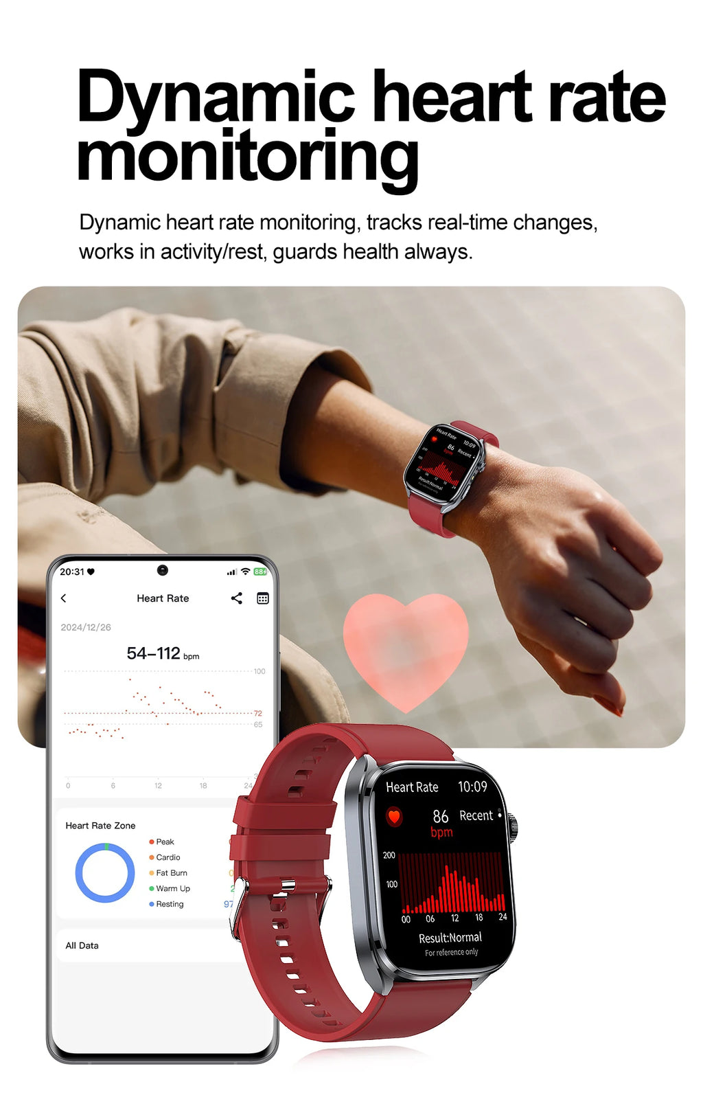 Noxwear - 2025 New Accurate ECG Smart Watch Heart Health Analysis Blood analysis Blood Lipid Blood Pressure BT call Smart Watches For Men