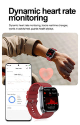 Noxwear - 2025 New Accurate ECG Smart Watch Heart Health Analysis Blood analysis Blood Lipid Blood Pressure BT call Smart Watches For Men