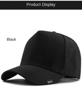 Noxwear-Brand Oohmy Baseball Hat for Men and Women, Quick Dry Hard Top, High Crown, Sports Hip Hop Caps, Big Head, Outdoor,