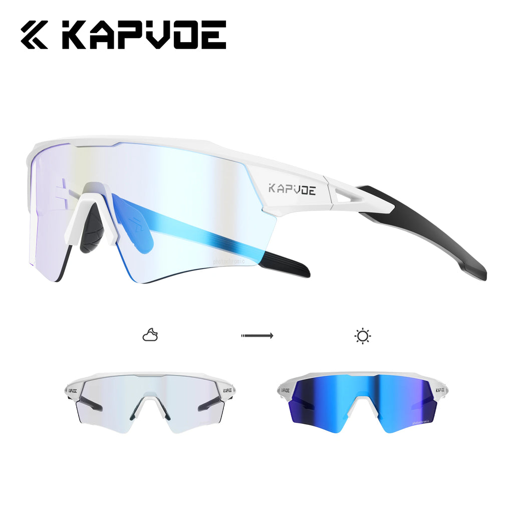 Noxwear - Kapvoe New Photochromic Cycling Sunglasses