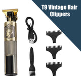 Noxwear - T9 Professional Hair Clipper/Accessories for Men | USB Fast Charging | Beard/Body/Hair Trimmer | Precision Electric Shaver