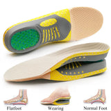 Noxwear - Premium Orthotic Gel Insoles Orthopedic Flat Foot Health Sole Pad For Shoes Insert Arch Support Pad For Plantar fasciitis Unisex