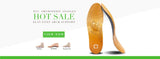 Noxwear - Premium Orthotic Gel Insoles Orthopedic Flat Foot Health Sole Pad For Shoes Insert Arch Support Pad For Plantar fasciitis Unisex