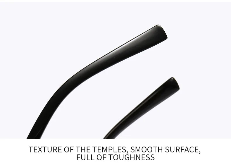 Noxwear - Rimless Sunglasses Rectangle Fashion Popular Women Men Shades Small Square Sun Glasses For Female Male Summer Traveling Oculos