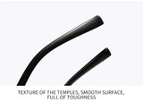 Noxwear - Rimless Sunglasses Rectangle Fashion Popular Women Men Shades Small Square Sun Glasses For Female Male Summer Traveling Oculos